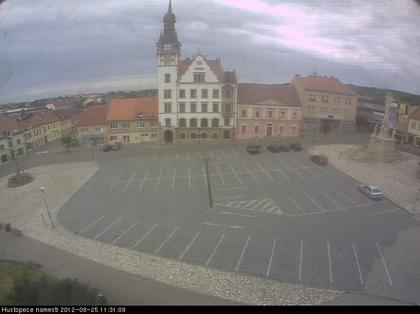 On-line camera Hustopece, namesti